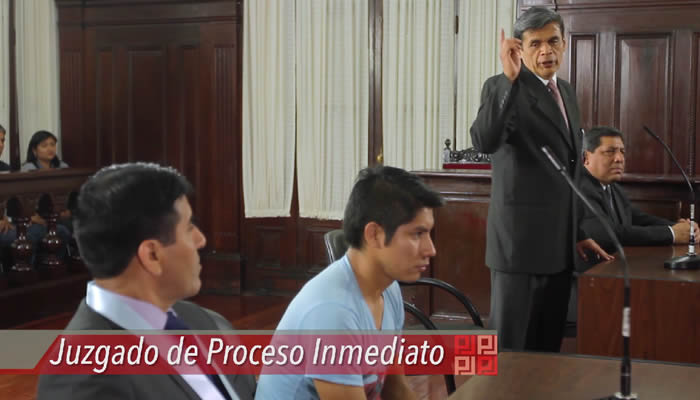 PODER JUDICIAL - Flagrancia